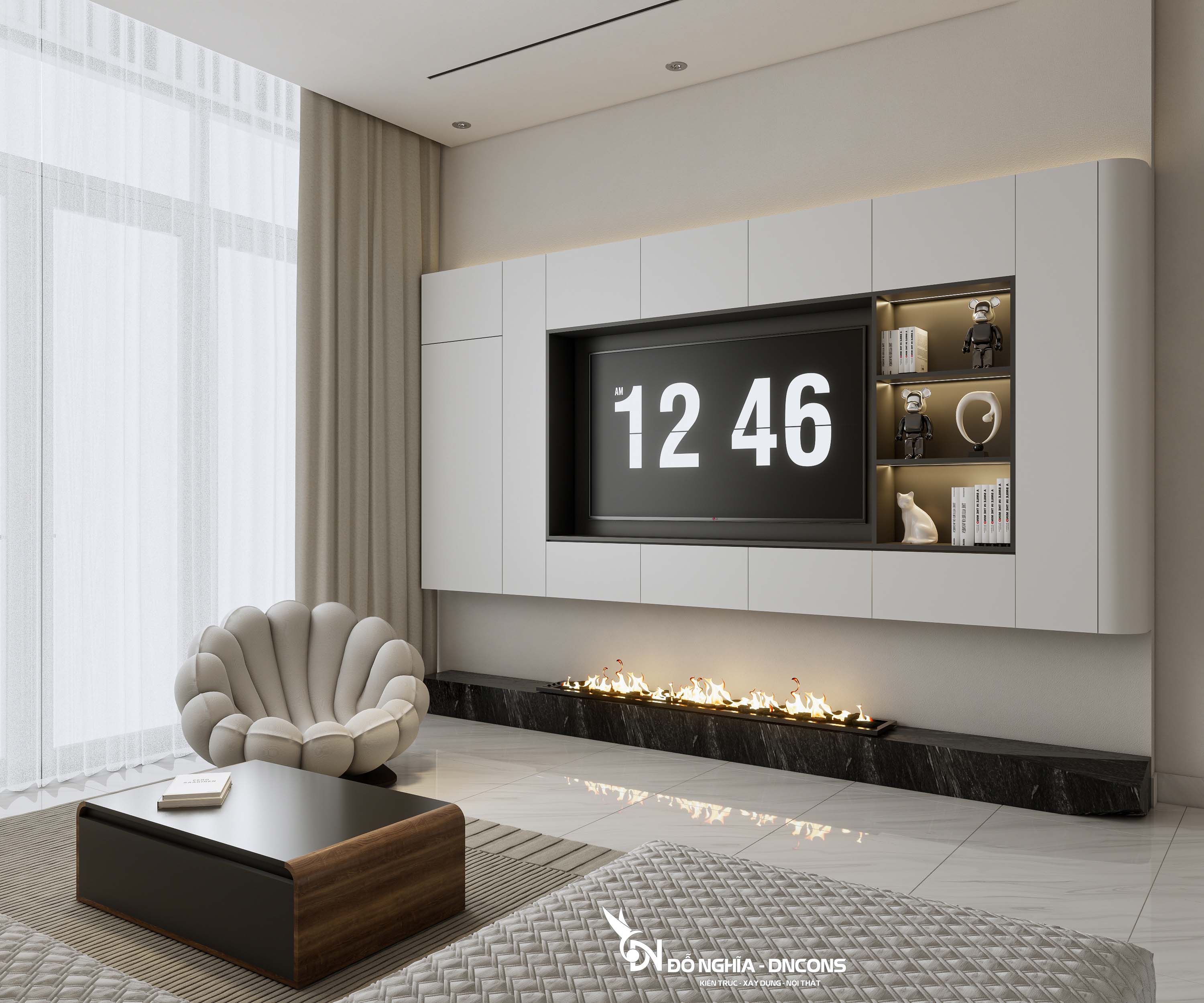 THIẾT KẾ NỘI THẤT MR HUE