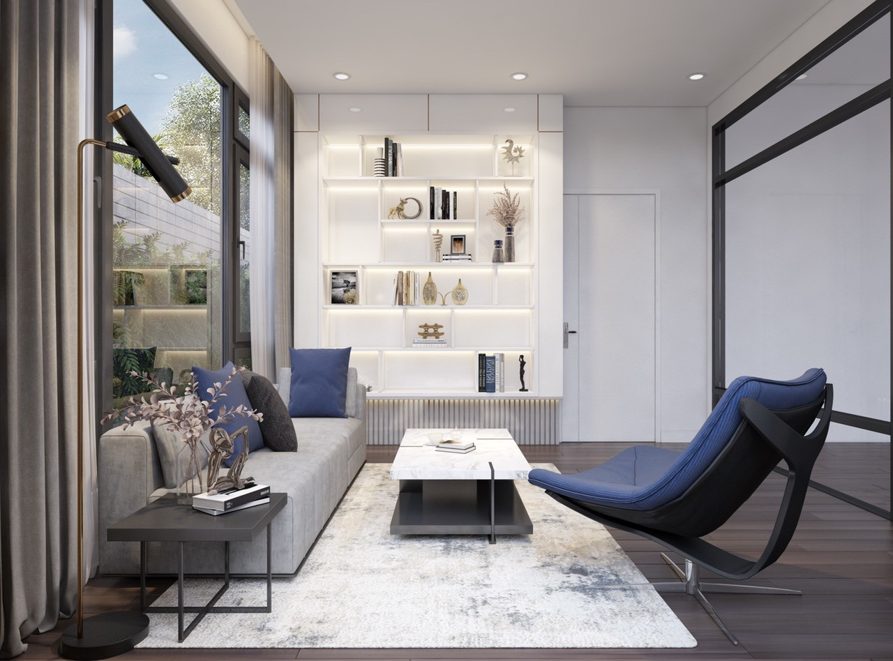 THIẾT KẾ NỘI THẤT MS THƯ TRÀ SỮA CHIN